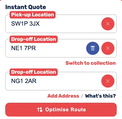 Optimising your route for efficiency